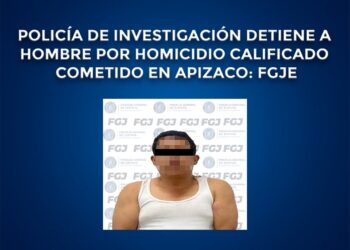 Policía de investigación detiene a hombre por homicidio calificado cometido en Apizaco: FGJE