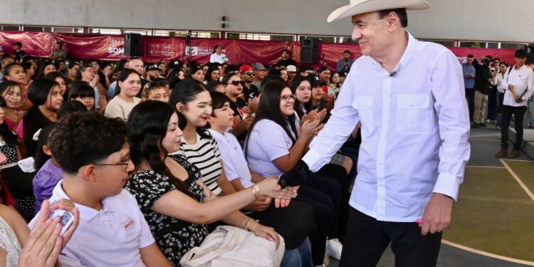 El gobernador Durazo y la presidenta Claudia Sheinbaum garantizan a jóvenes educación media superior cerca de sus hogares con Programa de Bachillerato