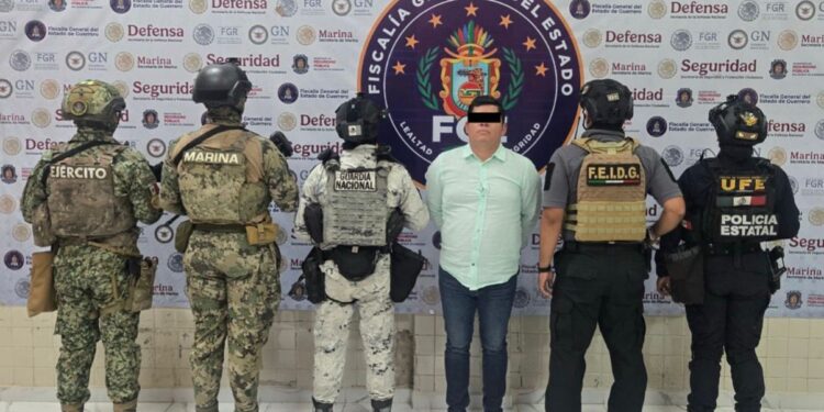 Cumplimenta FGEGuerrero orden de aprehensión por privación de la libertad personal agravada, en Chilpancingo.