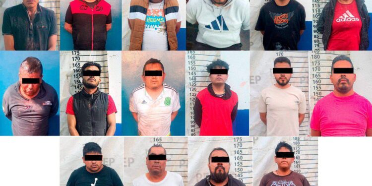 Fuerzas de seguridad detienen a 16 personas vinculadas con ilícitos en mercado Morelos