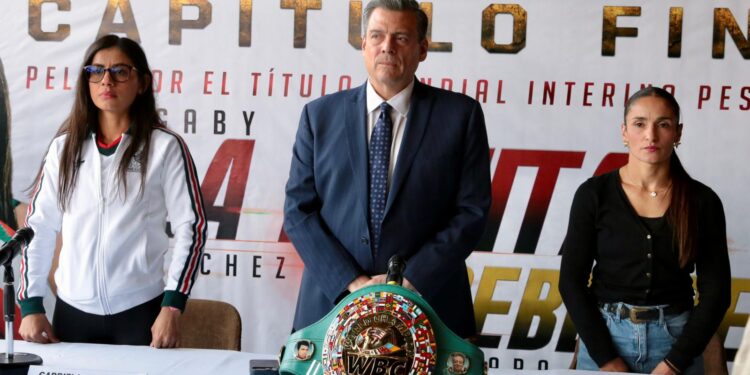 Presidente del CMB, Mauricio Sulaimán, presenta el capítulo final entre Gaby “La Bonita” Sánchez y la argentina Tamara Demarco