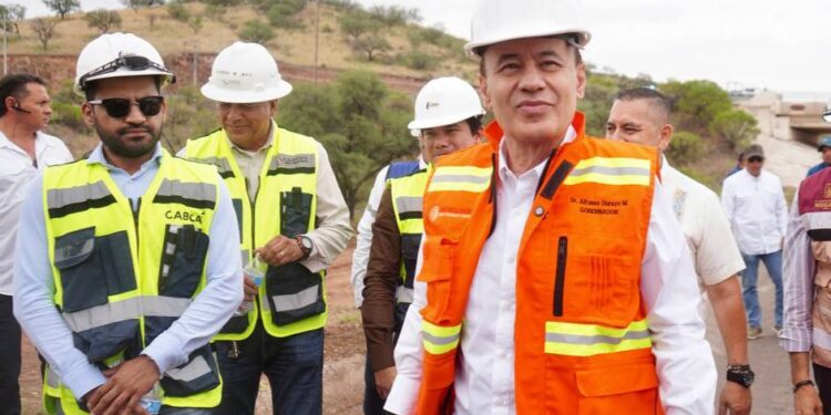 El Gobernador Durazo invierte 770 millones en obras hidráulicas para la frontera