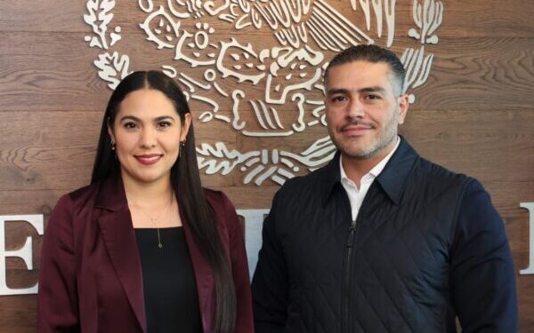 Indira Vizcaíno y García Harfuch revisan diversos aspectos de la Estrategia Nacional de Seguridad en Colima