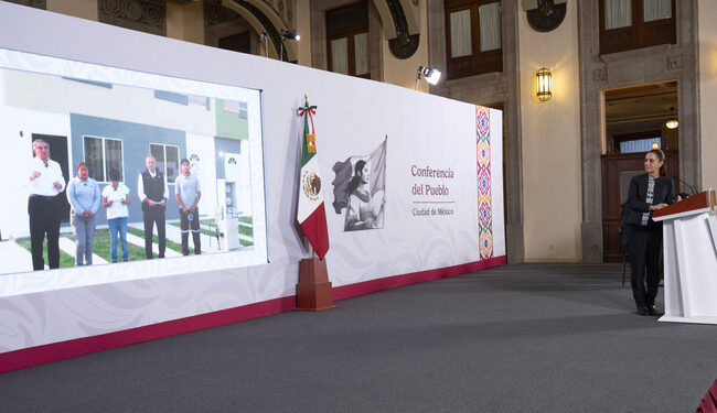 La Presidenta Claudia Sheinbaum encabeza entrega en Tamaulipas y avanza la meta de 1.8 millones de viviendas en el país