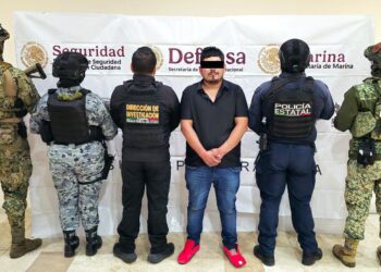 Autoridades federales y estatales capturan a presunto integrante del CJNG