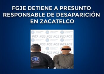 FGJE detiene a presunto responsable de desaparición en Zacatelco