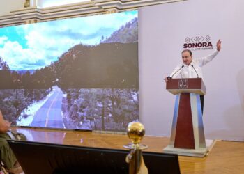 El gobernador Durazo y la Presidenta Claudia Sheinbaum invierten 4 mil millones en modernización de la Guaymas-Chihuahua