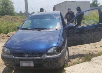 Aseguran SSC y Marina a tres sujetos por secuestro exprés cometido contra una familia en Natívitas