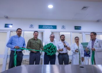 Con la Presidenta Sheinbaum como testigo, el Gobernador Rocha y autoridades de IMSS Bienestar inauguran Unidad de Trasplantes en el HGC