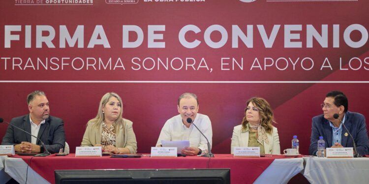 Presidentes municipales agradecen respaldo del Gobernador Durazo en obra pública