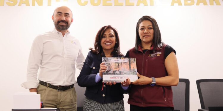Presenta gobierno de Tlaxcala programa estatal de manejo del fuego 2026-2030 para la prevención de incendios