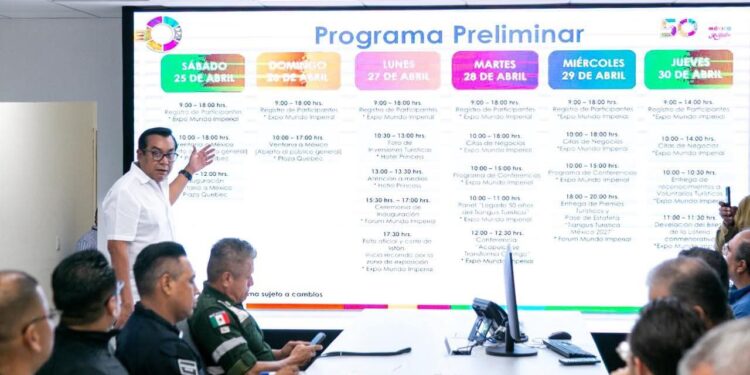 Refuerzan estrategia de seguridad para el Tianguis Turístico México 2026 en Acapulco
