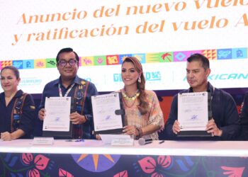 La gobernadora Evelyn Salgado firma diversos convenios y alianzas estratégicas para impulsar el desarrollo turístico de Guerrero 