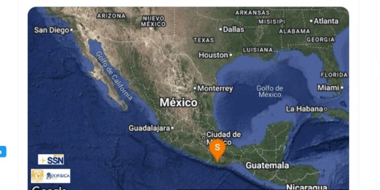 Sismo de magnitud 4.2 se registra en Oaxaca