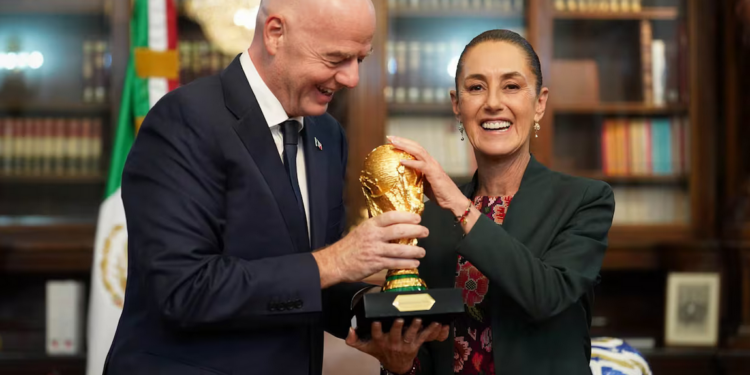 La Presidenta Claudia Sheinbaum promete una inauguración inolvidable para el Mundial 2026