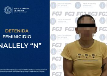 FGJE logra detención de una mujer por feminicidio ocurrido en San Pablo del Monte