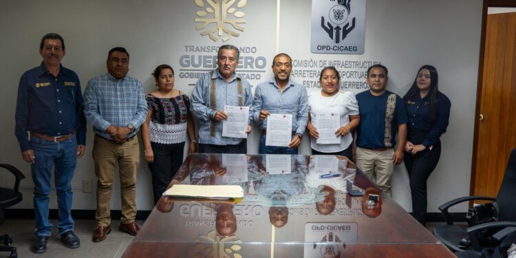 CICAEG y ayuntamiento de Alcozauca firman convenio de coordinación