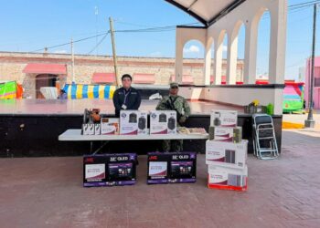 Continúa en Tlaxcala la campaña “Sí al Desarme, Sí a la Paz”.