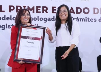 Tlaxcala, primer estado en el país en simplificar trámites del registro civil.