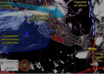 Este martes se pronostica calor y lluvias vespertinas, además se vigila el avance de la Onda Tropical No. 2: SGIRPCGRO
