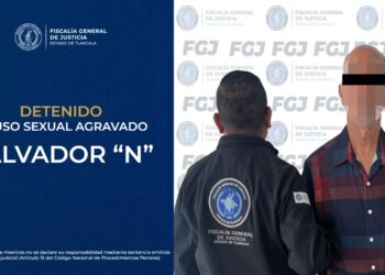 Policía de investigación aprehende a hombre por abuso sexual agravado: FGJE