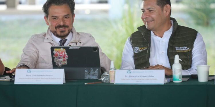Impulsan IMSS y gobierno de Puebla ampliación de servicios médicos con nuevos proyectos de infraestructura