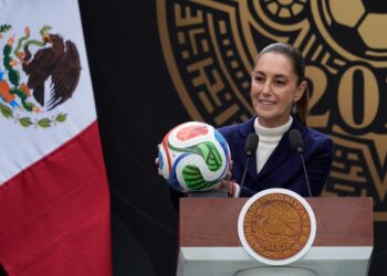 Claudia Sheinbaum pide celebrar el Mundial 2026 “en paz y con alegría”