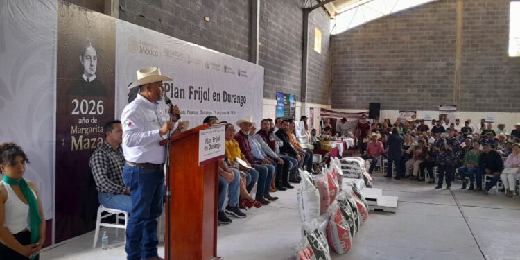 Fortalece AGRICULTURA el campo con Plan Frijol en Durango