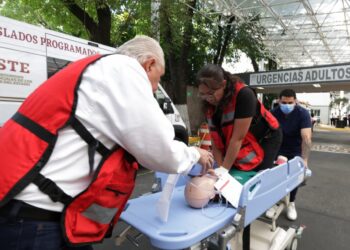 Realiza Hospital Regional “Lic. Adolfo López Mateos” primer simulacro de arribo masivo de pacientes