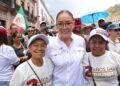 Vero Díaz encabeza movilización en Zacatecas para respaldar a la Presidenta Claudia Sheinbaum y defender la soberanía nacional