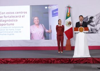 ISSSTE pone en marcha cuatro salas de interpretación de mastografías con Inteligencia Artificial: Martí Batres