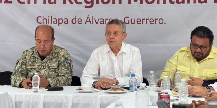 Consolidan acuerdos por la paz en la Montaña Baja; fortalecen coordinación entre gobiernos y comunidades
