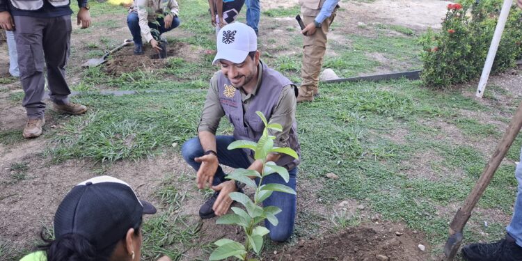 Evelyn Salgado impulsa la reforestación del Parque Papagayo con la siembra de más de 700 árboles