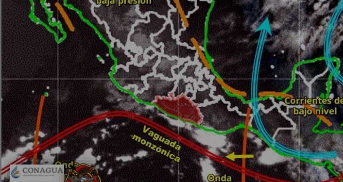 Se prevé día caluroso con probabilidad de lluvia ligera a moderada en Guerrero