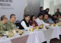 Gobiernos federal, estatal y fuerzas armadas refuerzan estrategia de seguridad en la Sierra Norte