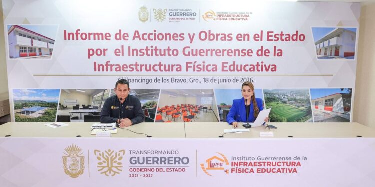 Evelyn Salgado impulsa más de mil 500 obras educativas con inversión histórica de 2 mil 300 MDP en Guerrero