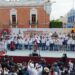 Lorena Cuéllar encabeza Caminata por la Soberanía Nacional