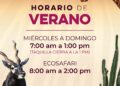 Gobierno de Sonora ajusta horario de atención del Centro Ecológico