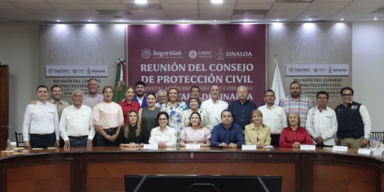 Encabeza Gobernadora Yeraldine Consejo de Protección Civil y se instala Puesto de Comando para atender emergencias en temporada de lluvias