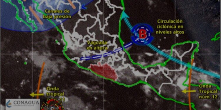 Lluvias ligeras a moderadas se prevén este viernes en regiones de la Sierra, Centro y Montaña de Guerrero: SGIRPCGRO