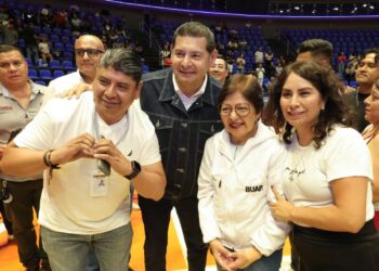 Con liga estatal de voleibol, gobierno de Puebla promueve formación integral de talentos