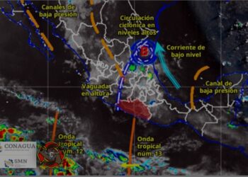 Se pronostica lluvia ligera a moderada en las regiones Sierra, Centro, Montaña, Acapulco y Costa Chica