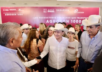 El gobernador Durazo refuerza apoyo al campo con más de 144 millones en créditos y anuncia que duplicará recurso a productores