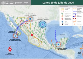 Martes con temperaturas de hasta 26°C y mañanas frescas en el Valle de México