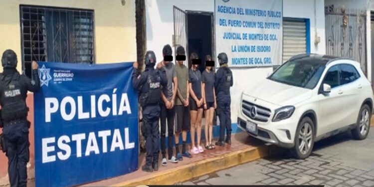Sistema de videovigilancia facilita recuperación de vehículo con reporte de robo y detención de cuatro personas