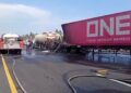 Sofocan incendio de tractocamión en autopista Colima-Manzanillo; no hay lesionados
