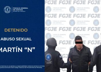 Detiene policía de investigación a hombre por abuso sexual: FGJE