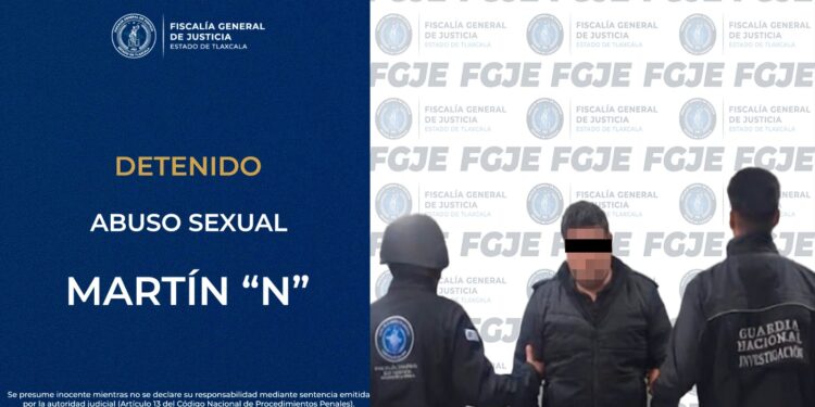 Detiene policía de investigación a hombre por abuso sexual: FGJE