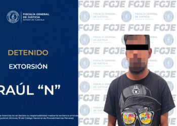 FGJE colabora con la fiscalía de la Ciudad de México en la detención de hombre por extorsión