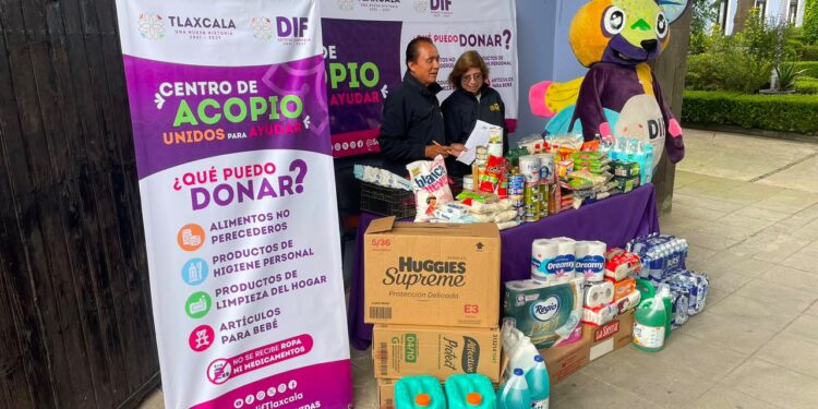 Abre SEDIF seis centros de acopio “Unidos para ayudar” en apoyo a damnificados de Venezuela